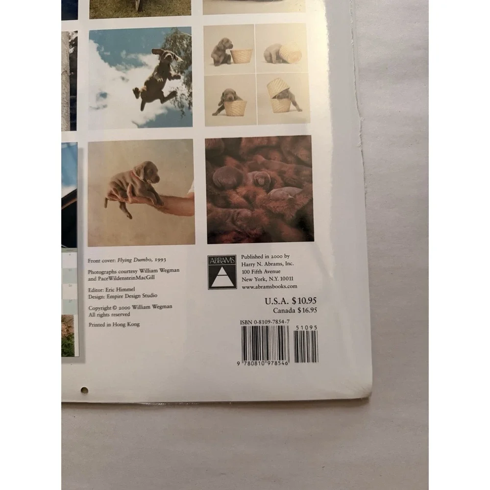 Vintage 2001 William Wegman Puppies Wall Calendar Brand New Factory Sealed